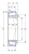 Конический роликовый подшипник 33110/Q от производителя  SKF