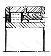 Подшипник  5514128 размер 140x210x95 от производителя  ГПЗ-3