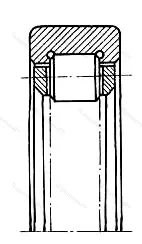 Модификация подшипника 5-292205Б2 размер 32x52x15