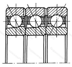 Модификация подшипника 6-656322Л размер 110x240x150