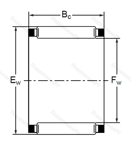 Подшипник K 20x26x7 (KT) в Барнауле