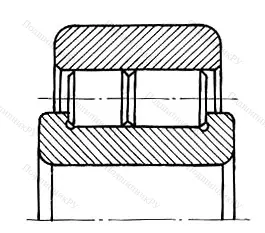 Модификация подшипника 3222211 размер 55x100x33,3
