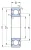 Однорядный шариковый подшипник 6203 2RSH/C 3 от производителя  SKF