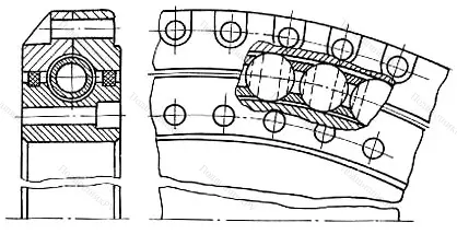 Модификация подшипника 3687/1860 размер 1860x2050x98 ГПЗ-1 от производителя  ГПЗ-1 Модификация подшипника 3687/1860 размер 1860x2050x98 ГПЗ-1 от производителя  ГПЗ-1