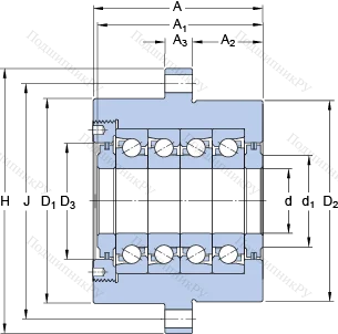 Подшипник FBSA 207/QBC