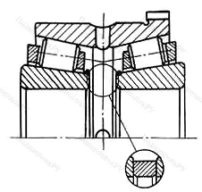 Подшипник  697742 размер 210x290/298x110 от производителя  ГПЗ-15 Подшипник  697742 размер 210x290/298x110 от производителя  ГПЗ-15