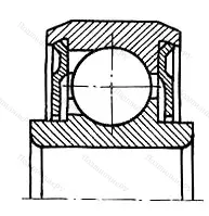 Модификация подшипника 70-980700ЮУС21 размер 10x37x12/16