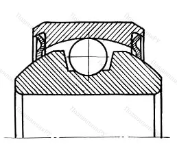 Подшипник  981806 размер 30x72x24 от производителя  ГОСТ