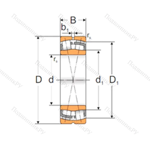 Подшипник роликовый радиальный самоцентрирующийся 22310 W 33