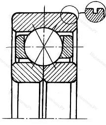 Модификация подшипника А-1176734Б1Т1 размер 170x280x51