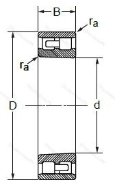 Двухрядный роликовый подшипник NN 3017 KMP 5 (3182117-5 Л ГОСТ) в Барнауле
