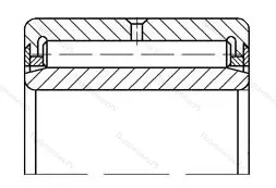 Подшипник  4344111 размер 55x90x35 от производителя  ГПЗ-19