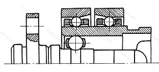 Модификация подшипника 5-300093К3 размер 5x14/12,9x11/17,5 ГПЗ-4