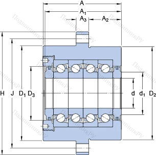 Подшипник FBSA 209/QFC