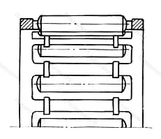 Подшипник  КВК12х15х13 размер 12x15x13