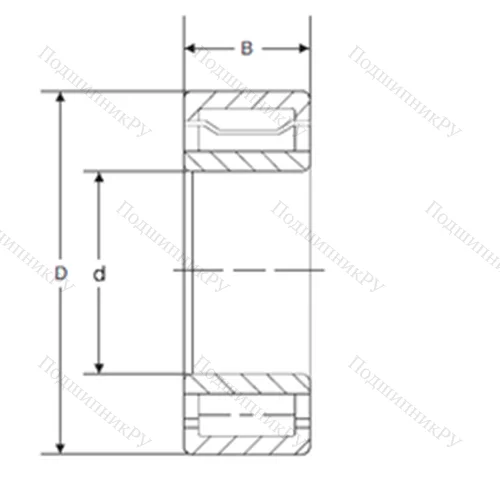 Подшипник роликовый радиальный A 5222 WB