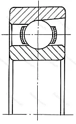 Модификация подшипника 700409 размер 45x120x29 от производителя  ГПЗ-4 Модификация подшипника 700409 размер 45x120x29 от производителя  ГПЗ-4