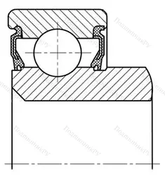 Модификация подшипника 76-520113С9 размер 65x100x18/30 от производителя  ГПЗ-4