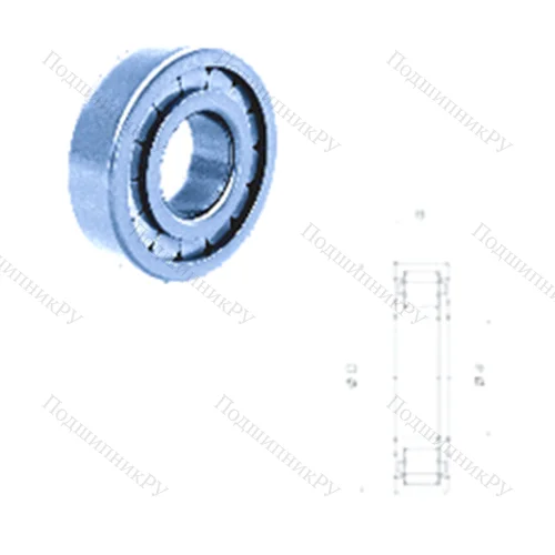 Подшипник роликовый радиальный NUP 309FN/C 3