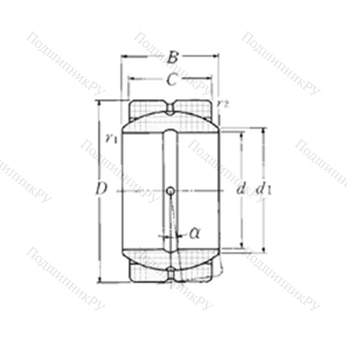 Подшипник скольжения сферический