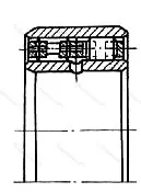 Модификация подшипника 782756М размер 280x460x200 от производителя  ГПЗ-1