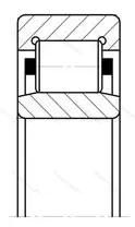 Подшипник  32156 (NU 1056) размер 280x420x65