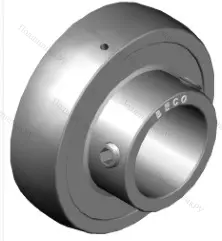 Высокотемпературный корпусной подшипник UC 210 BHTS ZZ C 4 200° BECO в Барнауле