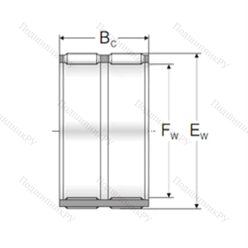 Подшипник игольчатый радиальный K 81x92x42,5ZW