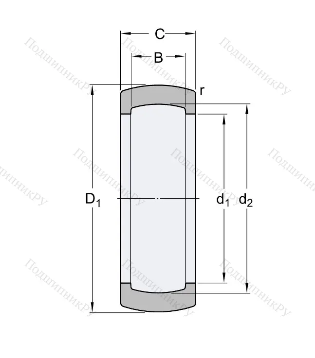 Демпфирующее кольцо RIS 207 A в Барнауле
