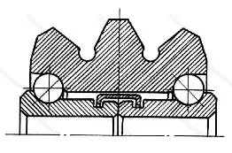 Модификация подшипника 776702Х размер 12,75x57,5x36,5/48