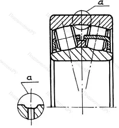 Модификация подшипника 53608Л размер 40x90x33