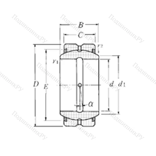 Подшипник скольжения сферический