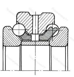 Подшипник 234411BM 1/SP размер 55x90x44 от производителя  SKF