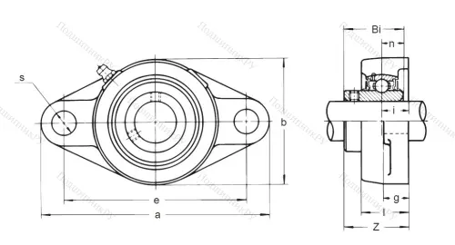 Подшипниковый узел UFL 004 (ASAHI) в Барнауле