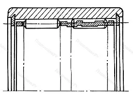 Подшипник  934714 размер 70x90x97 от производителя  ГПЗ-3