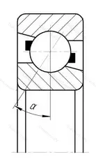Подшипник  46017 размер 7x19x6