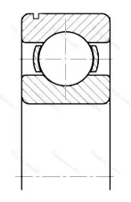 Подшипник 6210N/P 6 размер 50x90x20 от производителя  SKF