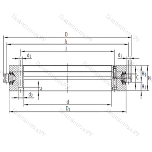 Подшипник комбинированный YRTS 200