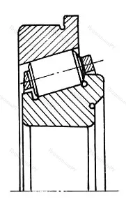 Подшипник  677/965 размер 965x1115x54