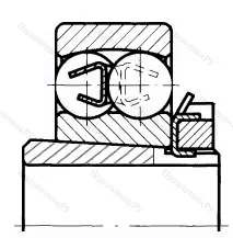 Подшипник 1207EK/P 6Q 6+H 206 размер 30x72x17/29 от производителя  SKF Подшипник 1207EK/P 6Q 6+H 206 размер 30x72x17/29 от производителя  SKF