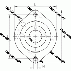 Подшипник GLCTE 35 в Барнауле