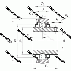 Подшипник GYE 75-KRR-B в Барнауле