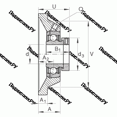 Подшипник PCJ 25-N в Барнауле